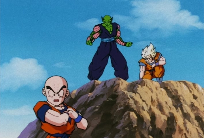 Dragon Ball Z Ep 183: Miniature Threats!! The Cell Juniors Attack @ 09:18