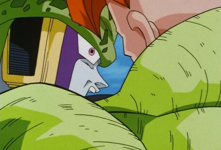 Dragon Ball Z Ep 183: Miniature Threats!! The Cell Juniors Attack @ 11:20