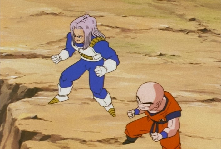 Dragon Ball Z Ep 183: Miniature Threats!! The Cell Juniors Attack @ 11:42