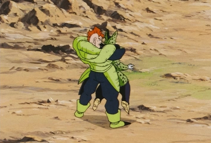 Dragon Ball Z Ep 183: Miniature Threats!! The Cell Juniors Attack @ 11:48