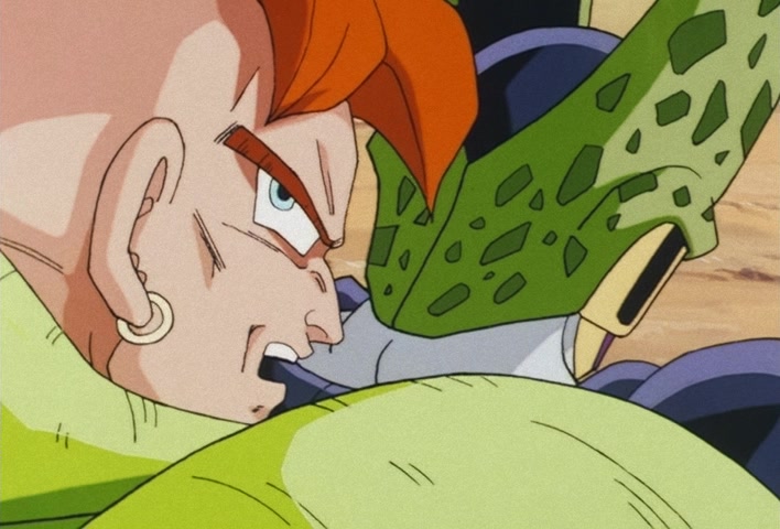 Dragon Ball Z Ep 183: Miniature Threats!! The Cell Juniors Attack @ 11:53