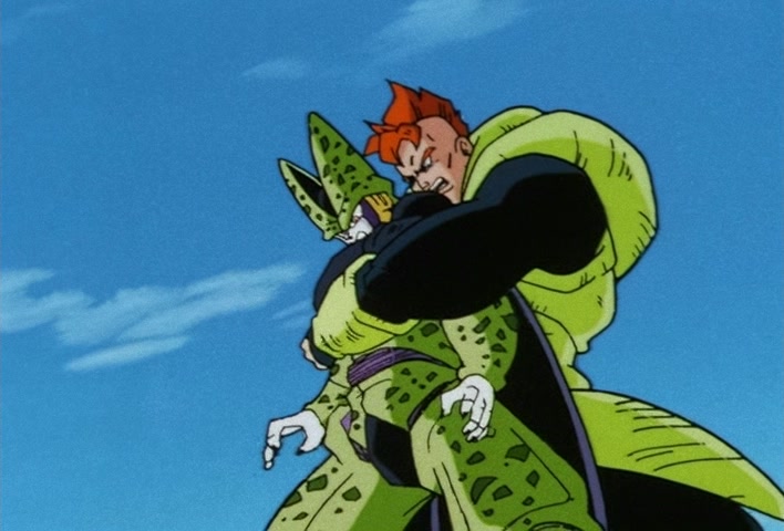 Dragon Ball Z Ep 183: Miniature Threats!! The Cell Juniors Attack @ 13:11