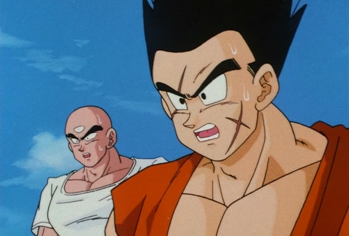 Dragon Ball Z Ep 183: Miniature Threats!! The Cell Juniors Attack @ 13:27