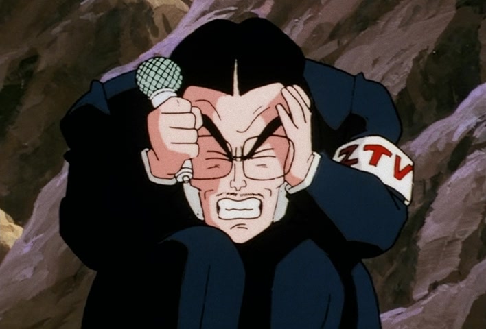 Dragon Ball Z Ep 183: Miniature Threats!! The Cell Juniors Attack @ 14:23