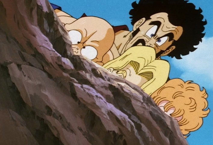 Dragon Ball Z Ep 183: Miniature Threats!! The Cell Juniors Attack @ 14:34
