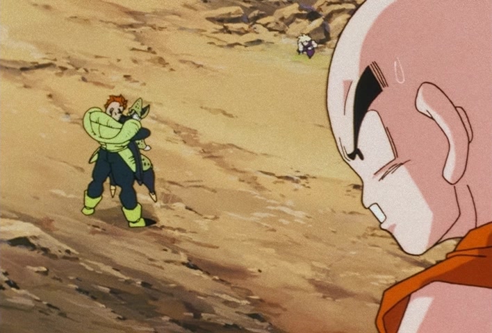 Dragon Ball Z Ep 183: Miniature Threats!! The Cell Juniors Attack @ 15:01