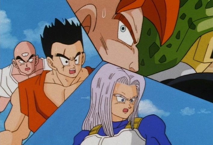 Dragon Ball Z Ep 183: Miniature Threats!! The Cell Juniors Attack @ 15:07
