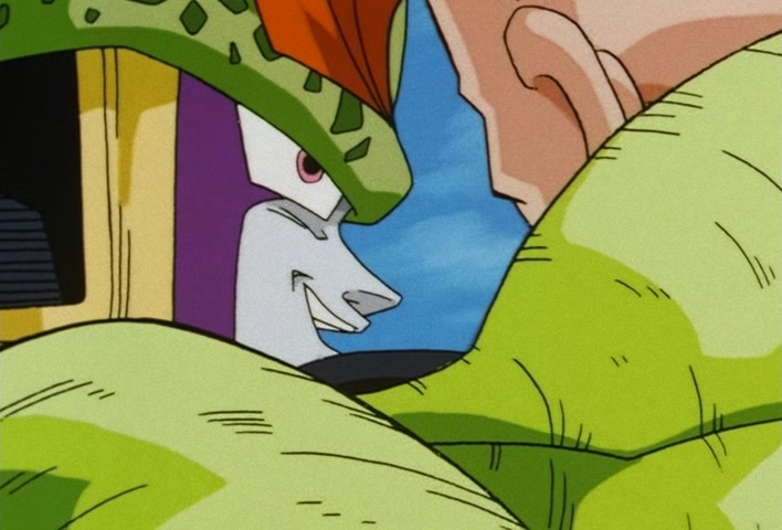 Dragon Ball Z Ep 183: Miniature Threats!! The Cell Juniors Attack @ 16:58