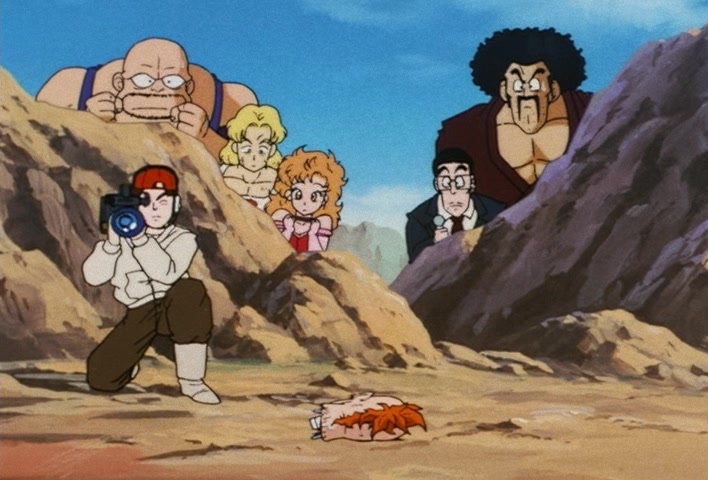 Dragon Ball Z Ep 183: Miniature Threats!! The Cell Juniors Attack @ 17:59