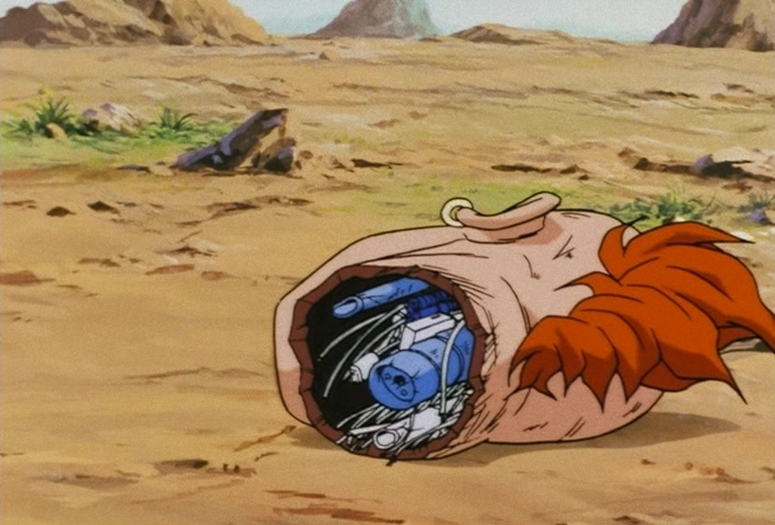 Dragon Ball Z Ep 183: Miniature Threats!! The Cell Juniors Attack @ 18:26