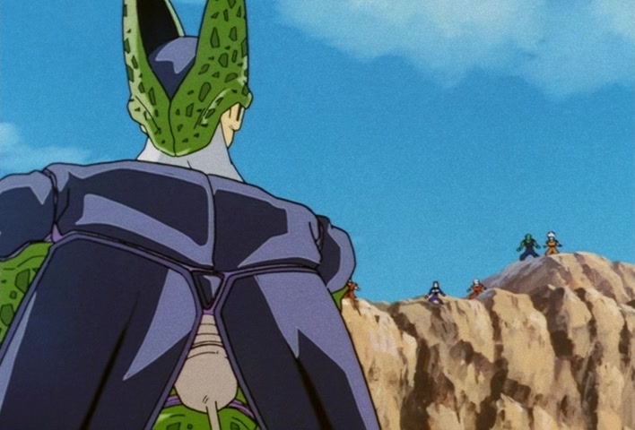 Dragon Ball Z Ep 183: Miniature Threats!! The Cell Juniors Attack @ 18:43