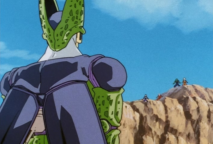 Dragon Ball Z Ep 183: Miniature Threats!! The Cell Juniors Attack @ 19:10
