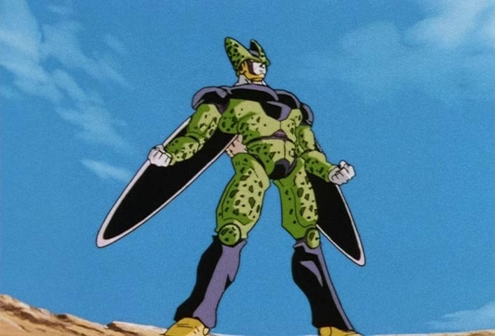 Dragon Ball Z Ep 183: Miniature Threats!! The Cell Juniors Attack @ 19:33