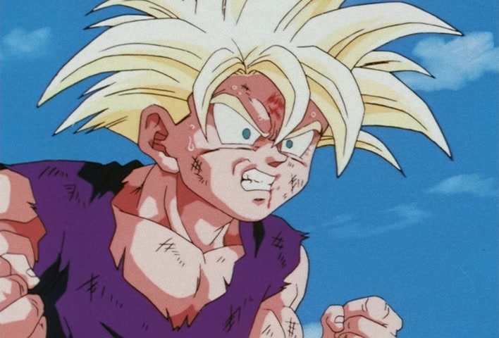 Dragon Ball Z Ep 184: The Tragedy of No. 16!! Super Gohan's Anger Explodes @ 10:03