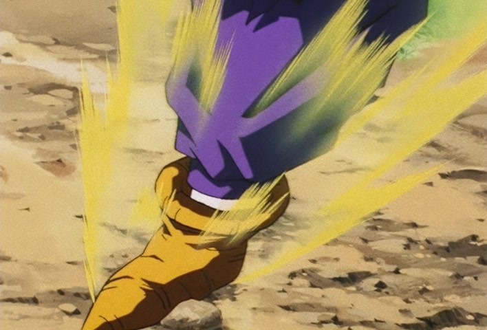 Dragon Ball Z Ep 185: Anger Exploding Into Power!! The Cell Juniors are Destroyed @ 04:20