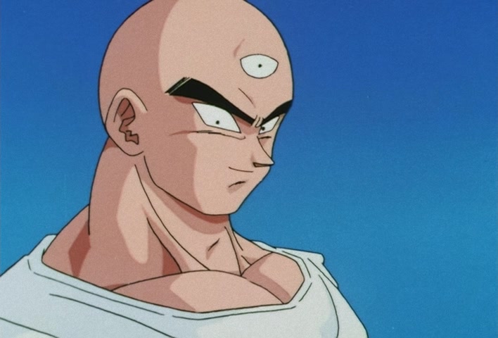 Dragon Ball Z Ep 193: A New Day Will Come… Father! I'll Hang in There @ 09:58