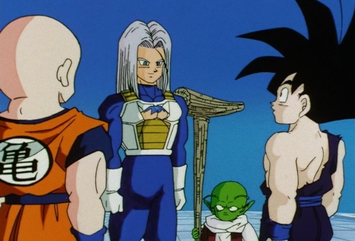 Dragon Ball Z Ep 193: A New Day Will Come… Father! I'll Hang in There @ 10:31