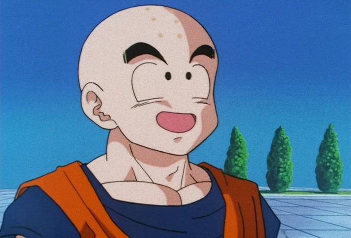 Dragon Ball Z Ep 193: A New Day Will Come… Father! I'll Hang in There @ 10:36