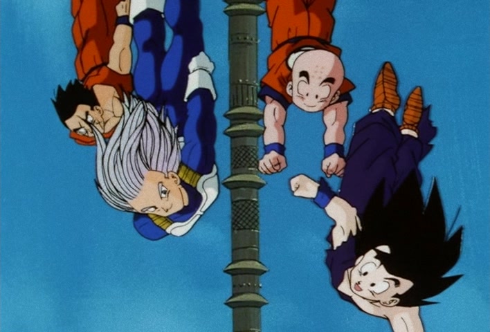 Dragon Ball Z Ep 193: A New Day Will Come… Father! I'll Hang in There @ 11:37