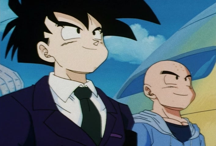 Dragon Ball Z Ep 193: A New Day Will Come… Father! I'll Hang in There @ 13:54
