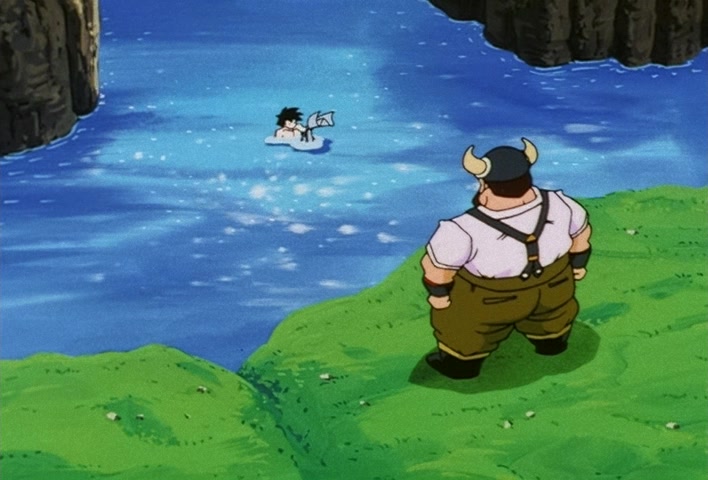 Dragon Ball Z Ep 193: A New Day Will Come… Father! I'll Hang in There @ 15:53