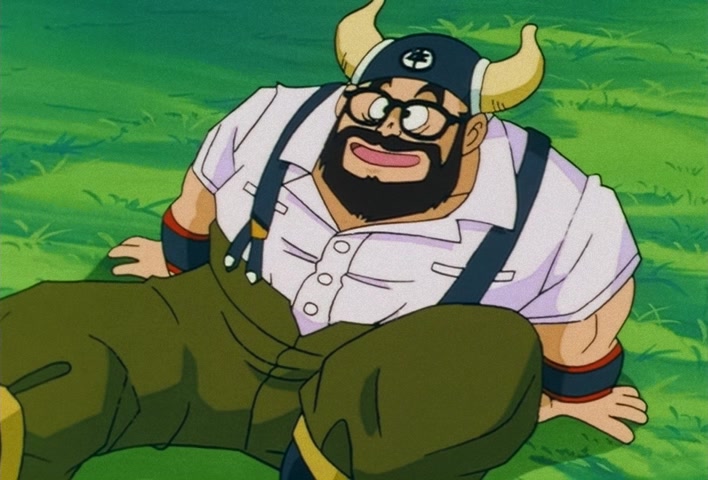 Dragon Ball Z Ep 193: A New Day Will Come… Father! I'll Hang in There @ 16:45