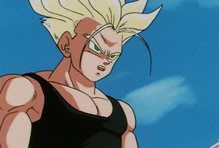 Dragon Ball Z Ep 194: End it All Again!! I Will Protect the Future @ 10:50
