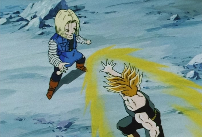 Dragon Ball Z Ep 194: End it All Again!! I Will Protect the Future @ 11:23
