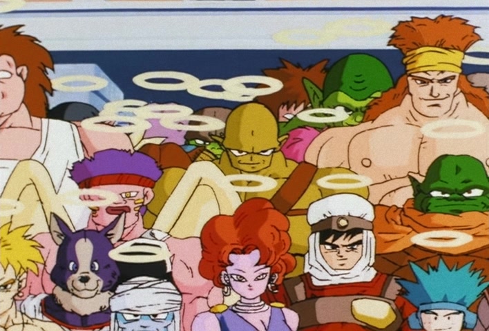 Dragon Ball Z Ep 196: I'm the Best in the Afterlife!! The Great Assembly of Past Heroes @ 04:00