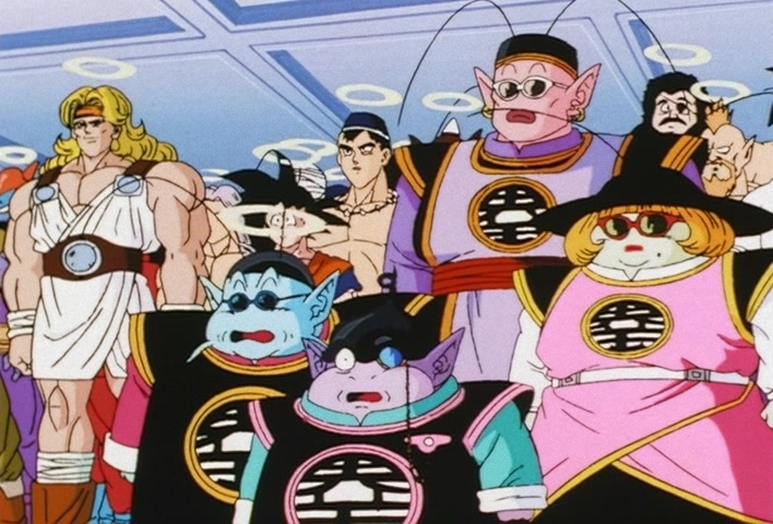 Dragon Ball Z Ep 196: I'm the Best in the Afterlife!! The Great Assembly of Past Heroes @ 08:11