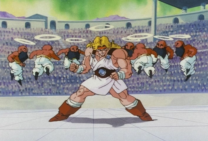 Dragon Ball Z Ep 196: I'm the Best in the Afterlife!! The Great Assembly of Past Heroes @ 17:42
