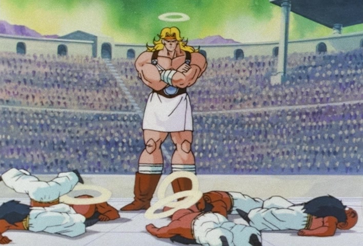 Dragon Ball Z Ep 196: I'm the Best in the Afterlife!! The Great Assembly of Past Heroes @ 17:58