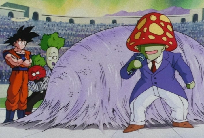 Dragon Ball Z Ep 197: Wild Enthusiasm on Dai Kaio's Planet!! Goku Stirs Up a Whirlwind @ 02:43