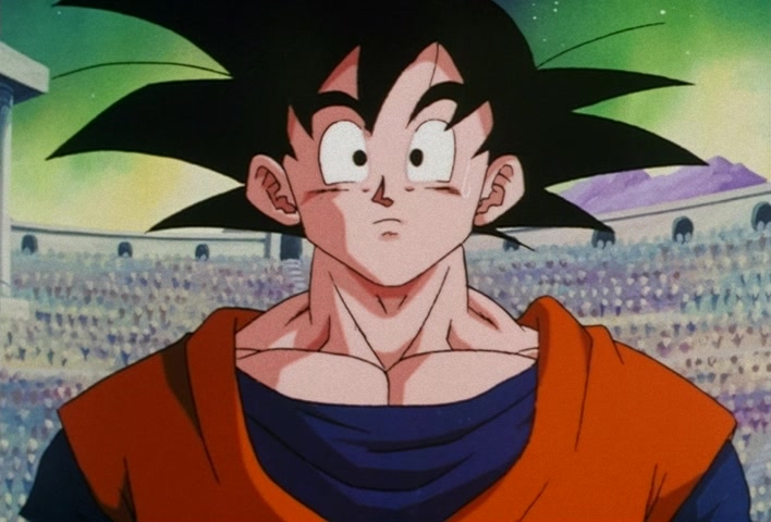 Dragon Ball Z Ep 197: Wild Enthusiasm on Dai Kaio's Planet!! Goku Stirs Up a Whirlwind @ 03:06