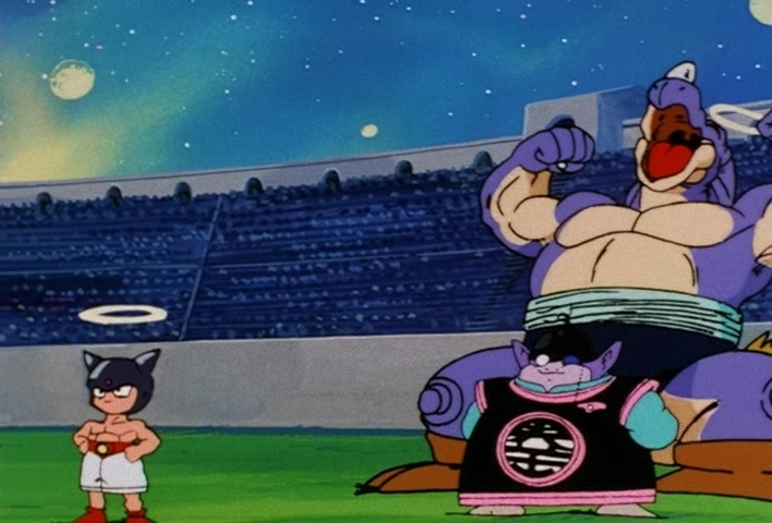 Dragon Ball Z Ep 197: Wild Enthusiasm on Dai Kaio's Planet!! Goku Stirs Up a Whirlwind @ 04:07