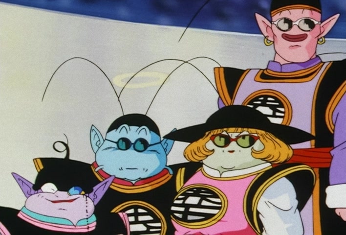 Dragon Ball Z Ep 197: Wild Enthusiasm on Dai Kaio's Planet!! Goku Stirs Up a Whirlwind @ 05:09