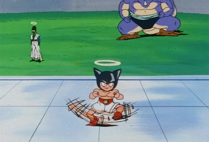Dragon Ball Z Ep 197: Wild Enthusiasm on Dai Kaio's Planet!! Goku Stirs Up a Whirlwind @ 05:24
