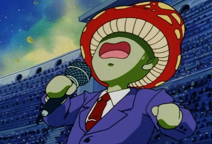 Dragon Ball Z Ep 197: Wild Enthusiasm on Dai Kaio's Planet!! Goku Stirs Up a Whirlwind @ 08:50