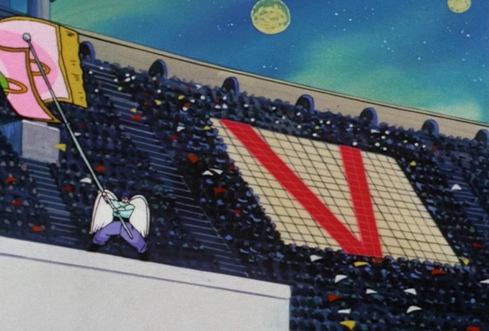 Dragon Ball Z Ep 197: Wild Enthusiasm on Dai Kaio's Planet!! Goku Stirs Up a Whirlwind @ 09:51