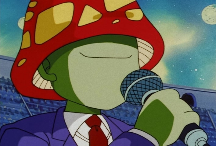 Dragon Ball Z Ep 197: Wild Enthusiasm on Dai Kaio's Planet!! Goku Stirs Up a Whirlwind @ 10:37
