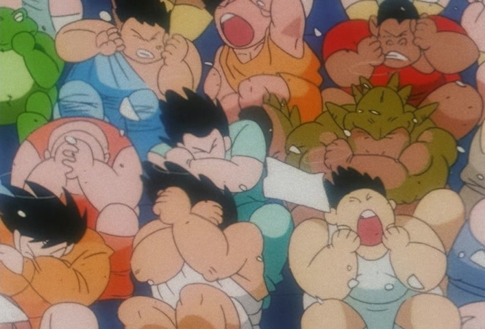 Dragon Ball Z Ep 197: Wild Enthusiasm on Dai Kaio's Planet!! Goku Stirs Up a Whirlwind @ 17:45