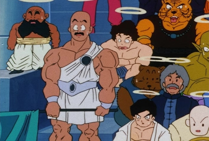 Dragon Ball Z Ep 197: Wild Enthusiasm on Dai Kaio's Planet!! Goku Stirs Up a Whirlwind @ 19:16