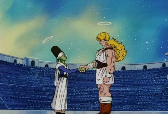 Dragon Ball Z Ep 197: Wild Enthusiasm on Dai Kaio's Planet!! Goku Stirs Up a Whirlwind @ 21:19