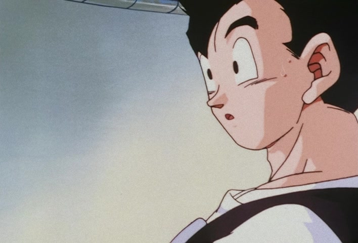 Dragon Ball Z Ep 201: The Champion and Lover of Justice — The Great Saiyaman Appears @ 05:38