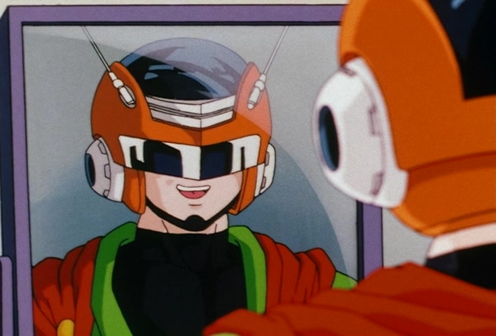 Dragon Ball Z Ep 201: The Champion and Lover of Justice — The Great Saiyaman Appears @ 06:13