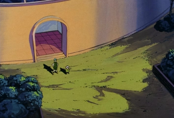 Dragon Ball Z Ep 201: The Champion and Lover of Justice — The Great Saiyaman Appears @ 06:31
