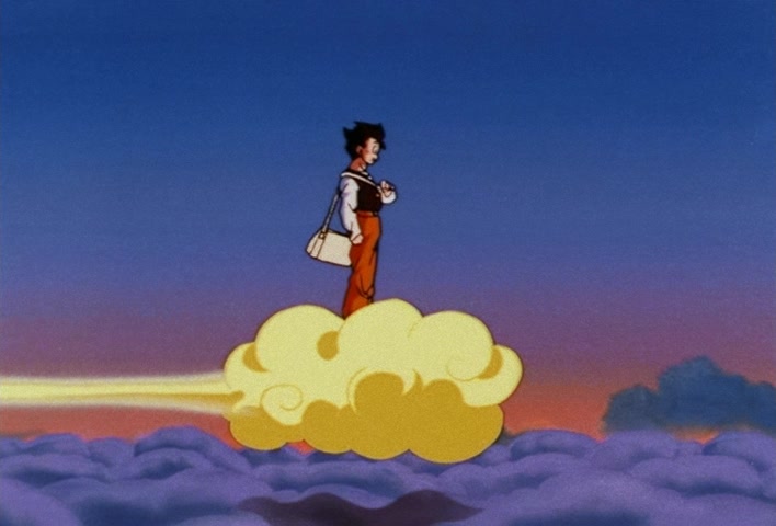 Dragon Ball Z Ep 201: The Champion and Lover of Justice — The Great Saiyaman Appears @ 07:12