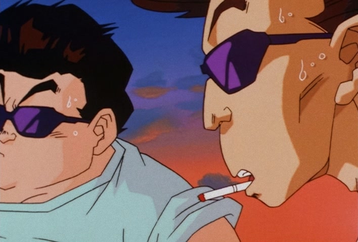 Dragon Ball Z Ep 201: The Champion and Lover of Justice — The Great Saiyaman Appears @ 09:20