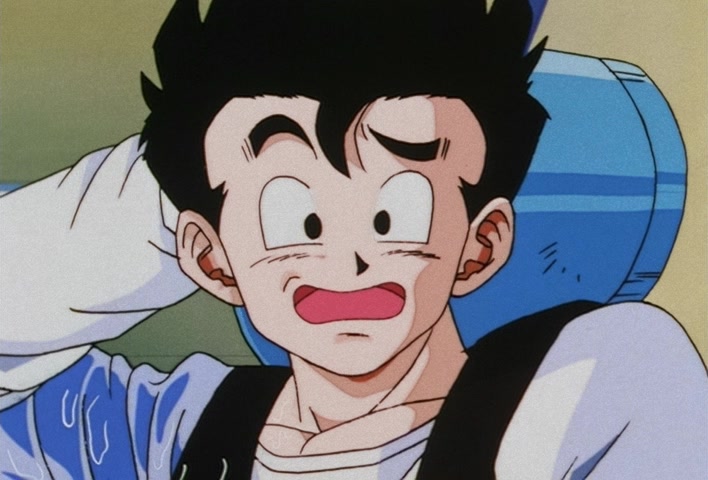 Dragon Ball Z Ep 202: Gohan's Confusing First Date?! @ 08:51