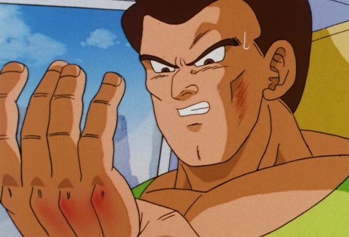 Dragon Ball Z Ep 203: Gohan, Get Moving Quick! Rescue Videl!! @ 12:41